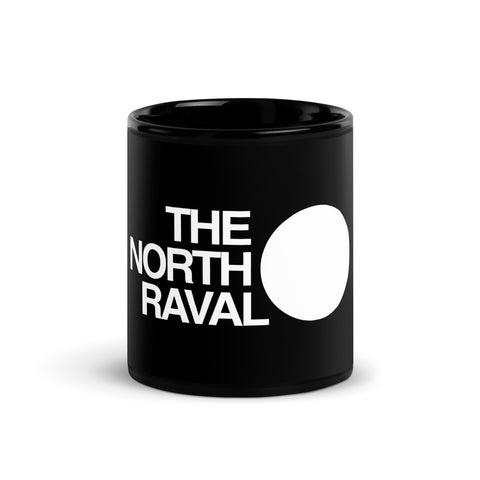  North Raval - Black Glossy Mug