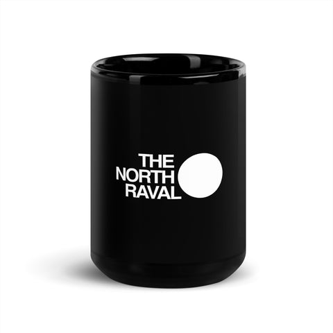 North Raval - Black Glossy Mug