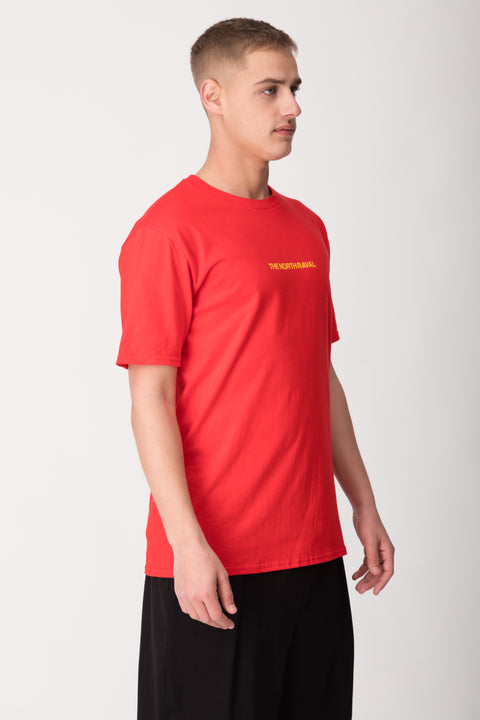  North Raval - Unisex classic tee - red and yellow